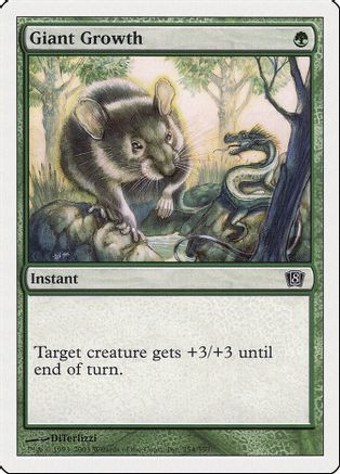 Giant Growth (8ED-254) - 8th Edition、Wizards of the Coast、kayou