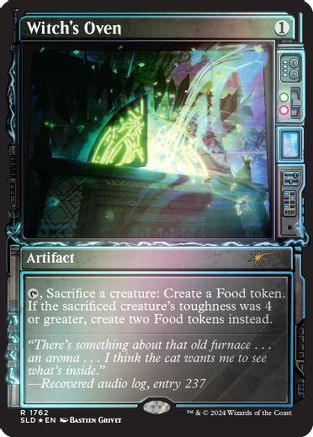 Witch's Oven (Rainbow Foil) (SLD-1762) - Secret Lair Drop Series Foil、Wizards of the Coast、kayou