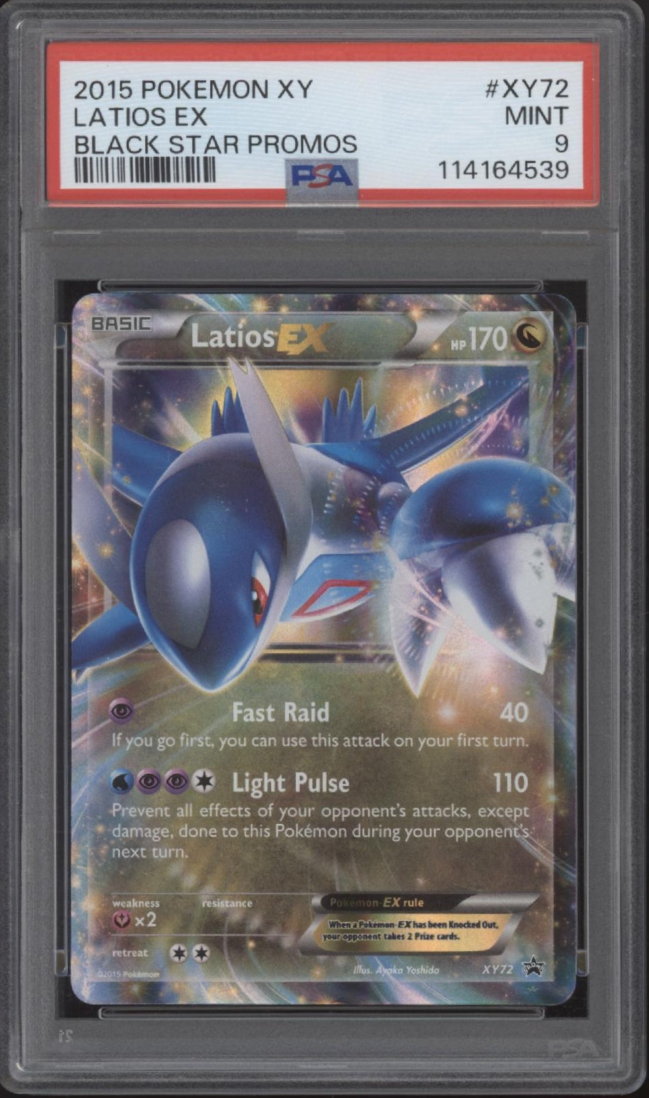 Latio ex Pokemon XY Black Star Promo #XY72 PSA 9、Collector Store LLC Gaming、kayou