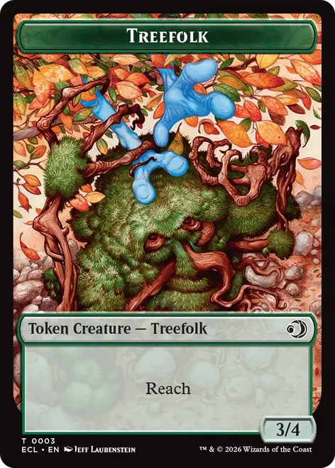 Lorwyn Eclipsed - Treefolk Token | Lorwyn Eclipsed、Magic: The Gathering、kayou