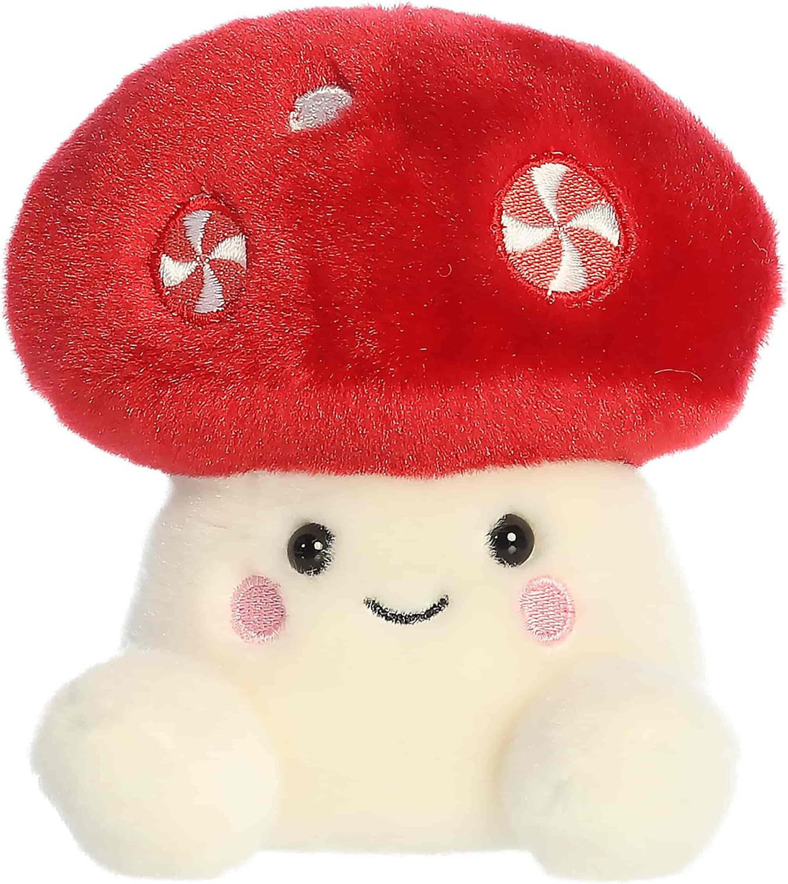 Original Palm Pals Tim Peppermint Mushroom 5-Inch Mini Bean Bag Plush、ToyWiz、kayou
