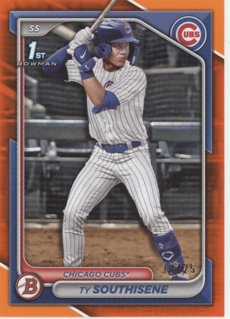 Ty Southisene 2024 Bowman Orange 10/25 #BD-45、Collector Store LLC、kayou