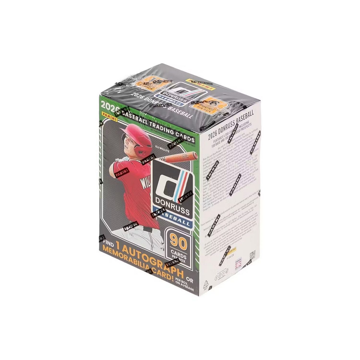 2026 Panini Donruss Baseball Retail Blaster Box (Orange Velocity Parallels)、Panini、kayou