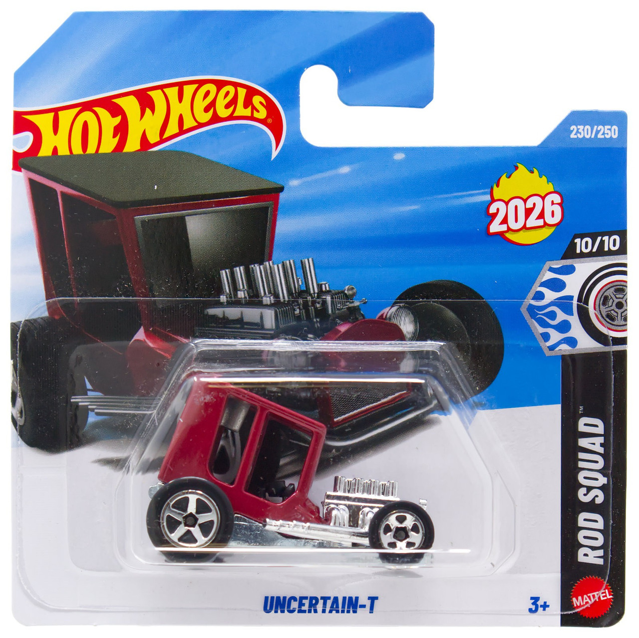 Hot Wheels Rod Squad Uncertain-T Diecast Car、ToyWiz、kayou
