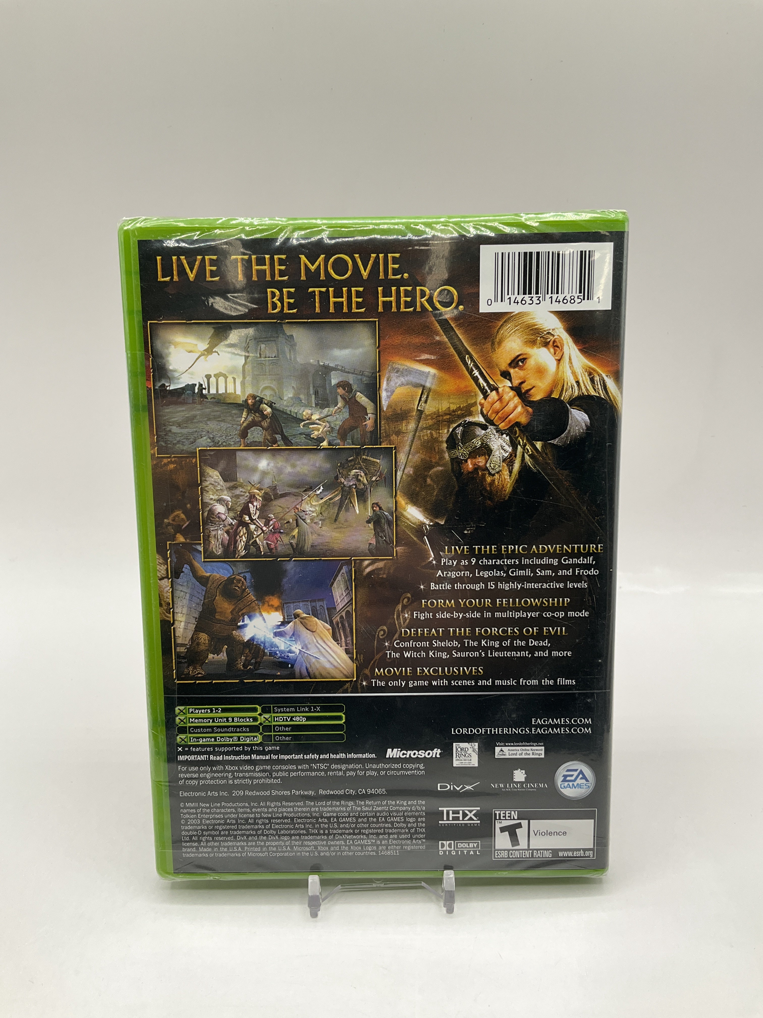 The Lord of the Rings Return of the King Xbox Sealed、Collector Store LLC - VG、kayou