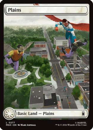 Plains (0277) (MSH-277) - Marvel Super Heroes、Wizards of the Coast、kayou