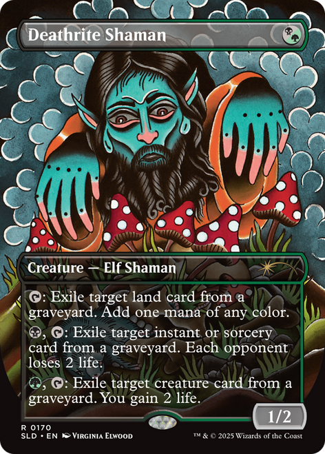 Deathrite Shaman (Foil) (Secret Lair - Inked) | Secret Lair Drops、Magic: The Gathering、kayou