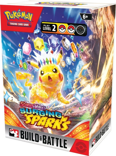 Scarlet and Violet Surging Sparks Prerelease kit - Build & Battle Box (SPANISH)、Pokemon、kayou