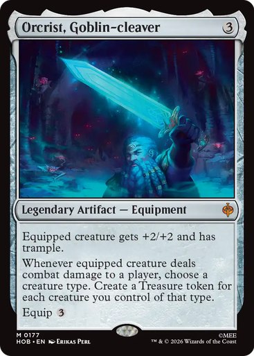 Orcrist, Goblin-cleaver (Foil) | The Hobbit、Magic: The Gathering、kayou