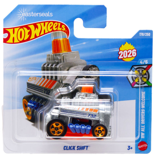 Hot Wheels Easterseals HW All Drivers Welcome Click Shift Diecast Car、ToyWiz、kayou