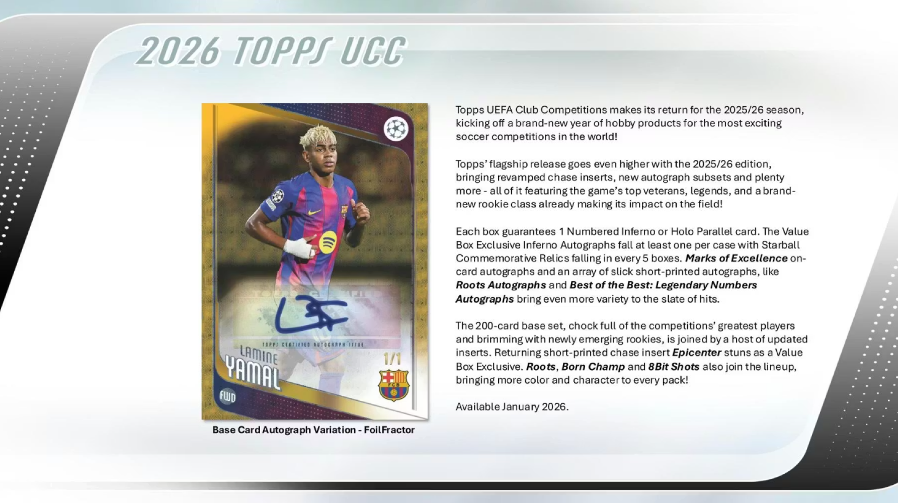 2025-26 Topps UEFA Club Competitions Soccer Blaster Box、Topps、kayou