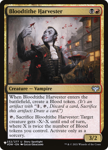 Bloodtithe Harvester (LIST-232/277) - The List、Wizards of the Coast、kayou