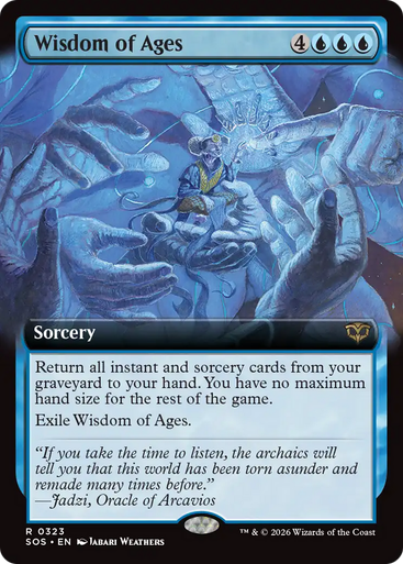 Wisdom of Ages (Extended Art Foil) | Secrets of Strixhaven、Magic: The Gathering、kayou