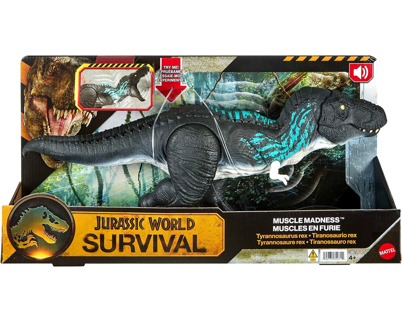 Jurassic World Survival Muscle Madness Tyrannosaurus Rex Action Figure、ToyWiz、kayou