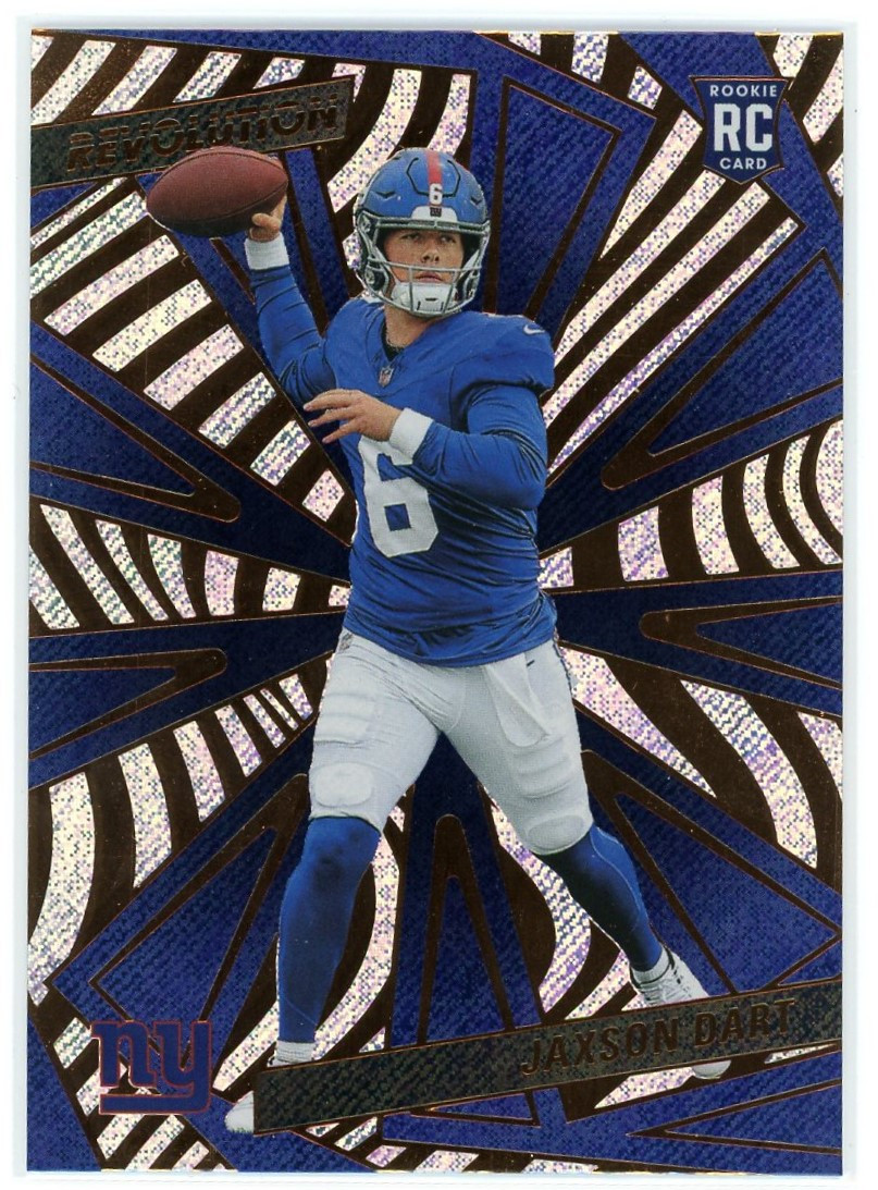 NFL 2025 Panini Revolution Football Jaxson Dart #219 Rookie、ToyWiz、kayou