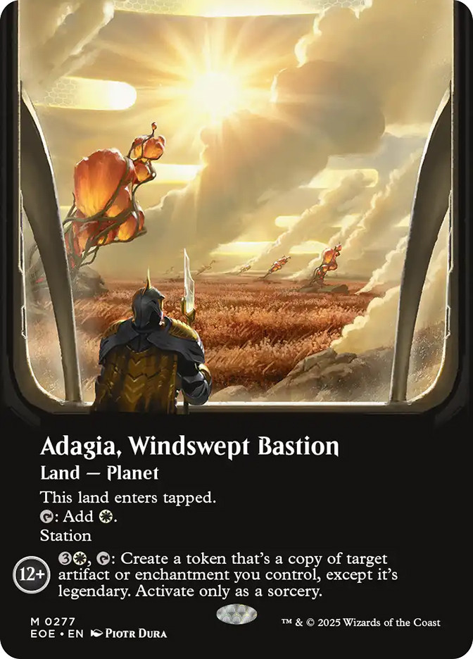 Adagia, Windswept Bastion (EOE2-277)、Magic: The Gathering、kayou
