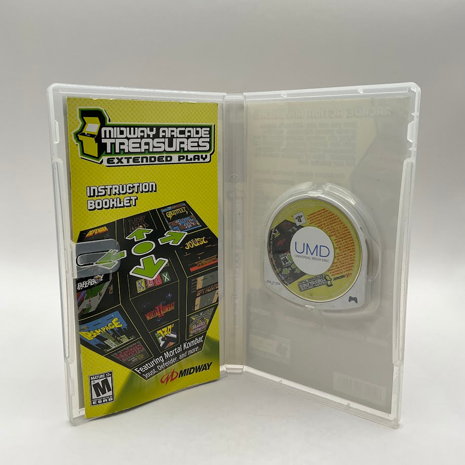 Midway Arcade Treasures Extended Play PSP Used、Collector Store LLC - VG、kayou