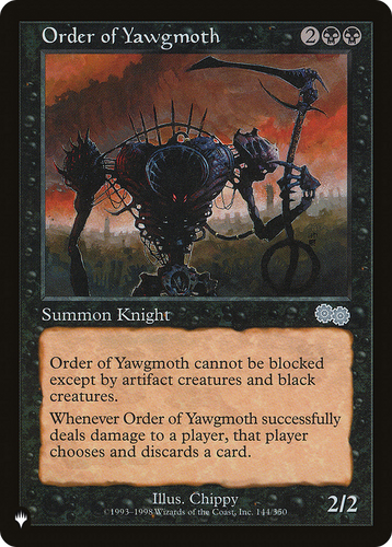 Order of Yawgmoth (USG) (LIST-144/350) - The List、Wizards of the Coast、kayou