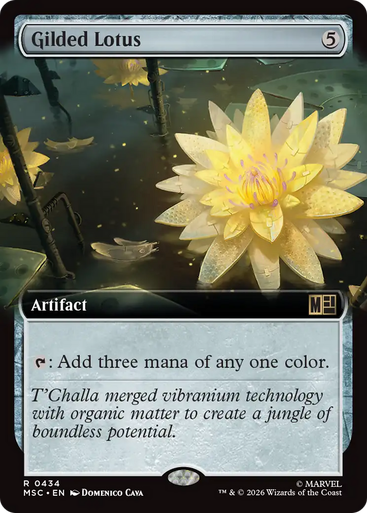 Gilded Lotus (Extended Art) | Marvel Super Heroes Commander、Magic: The Gathering、kayou