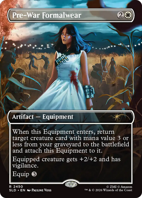 Pre-War Formalwear (Foil) (Secret Lair - Fallout: Beyond Vault 33) | Secret Lair Drops、Magic: The Gathering、kayou