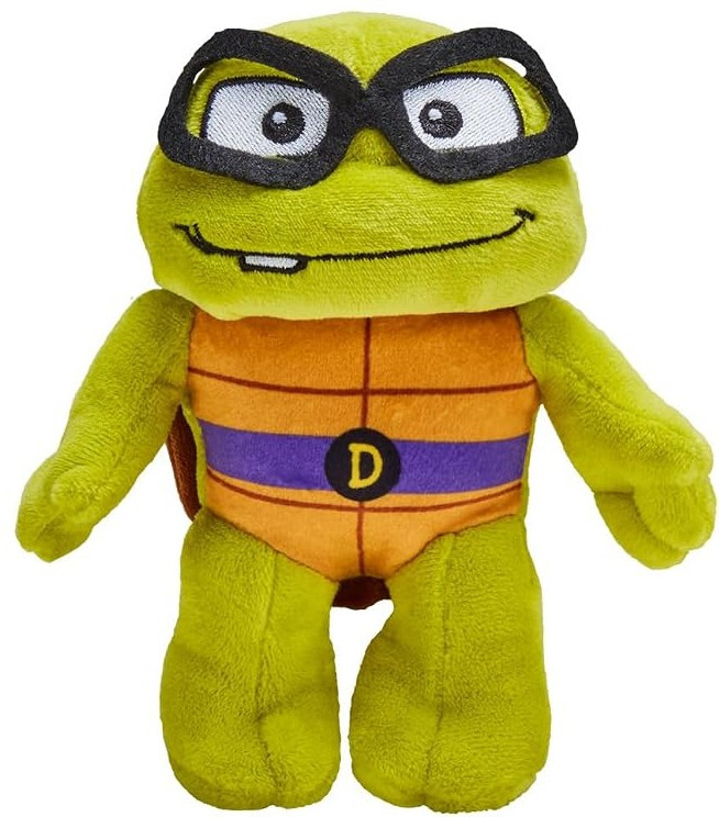 Teenage Mutant Ninja Turtles Mutant Mayhem Toddler Donatello 5-Inch Plush、ToyWiz、kayou