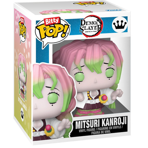 Funko Demon Slayer Bitty POP! Mitsuri Kanroji 1.25-Inch Micro Figure Loose、ToyWiz、kayou