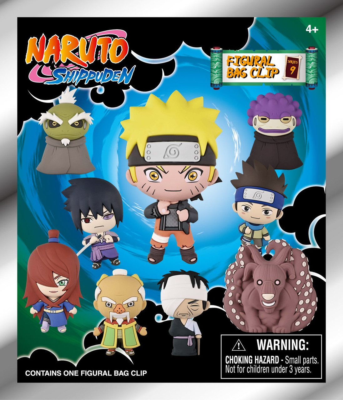 3D Figural Keyring Naruto Shippuden Series 9 Mystery Pack 1 RANDOM Figure (Pre-Order ships March)、ToyWiz、kayou