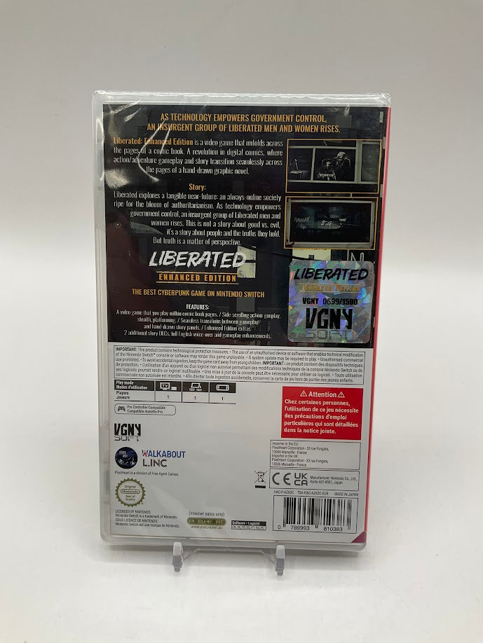 aLiberated: Enhanced Edition Nintendo Switch Sealed #2、Collector Store LLC - VG、kayou