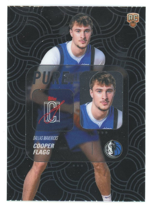 NBA 2025-26 Topps Signature Class Pure Cooper Flagg PU-16 Rookie、ToyWiz、kayou
