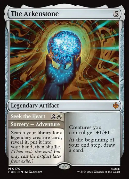 MtG The Hobbit Mythic Rare The Arkenstone // Seek the Heart #170、ToyWiz、kayou