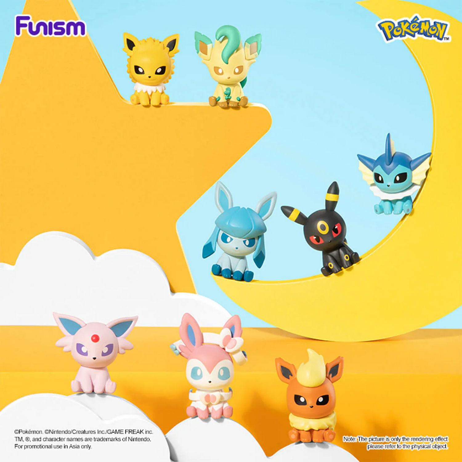 Funism Pokemon Palmsize Wonders Series 2 Figures、Funism、kayou