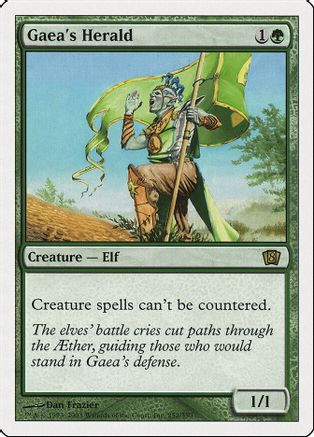 Gaea's Herald (8ED-252) - 8th Edition Foil、Wizards of the Coast、kayou