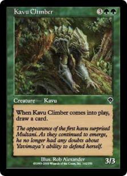 MtG Invasion Common Kavu Climber #192、ToyWiz、kayou