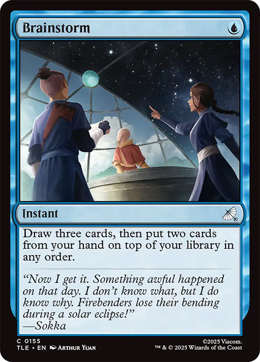 Brainstorm (TLE-155)、Magic: The Gathering、kayou