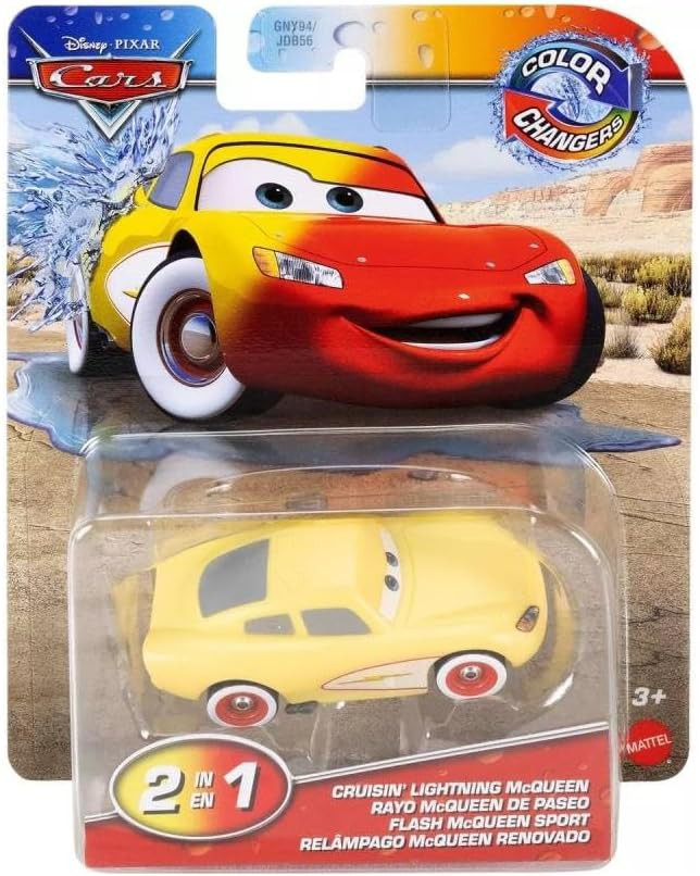 Disney / Pixar Cars Color Changers Cruisin' Lightning McQueen Diecast Car、ToyWiz、kayou