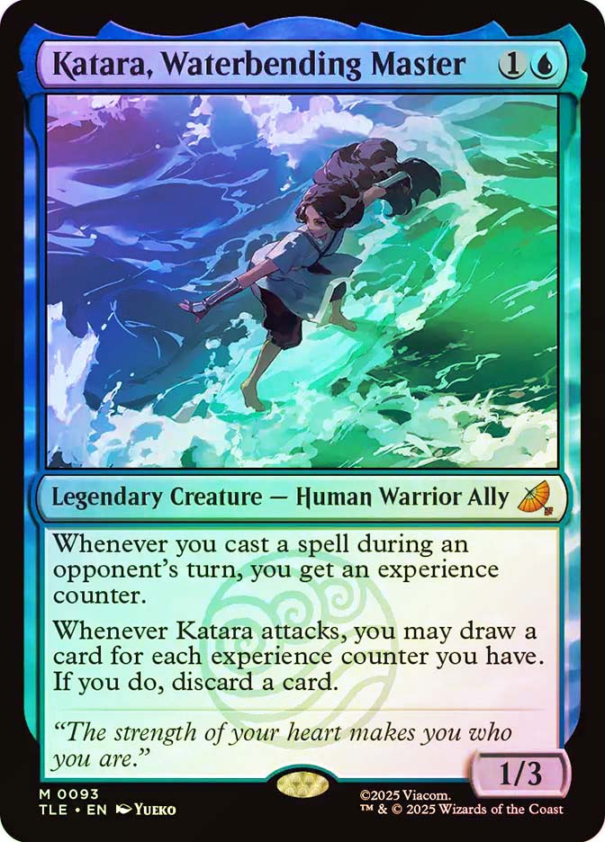 Katara, Waterbending Master、Magic: The Gathering、kayou