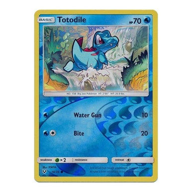 Shining Legends 18/73 Totodile (Reverse Holo)、Pokemon、kayou