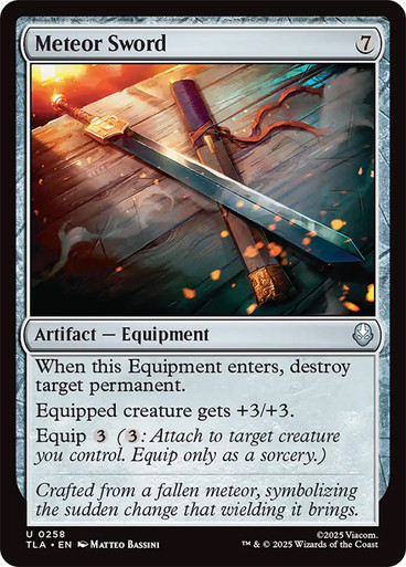 Meteor Sword、Magic: The Gathering、kayou