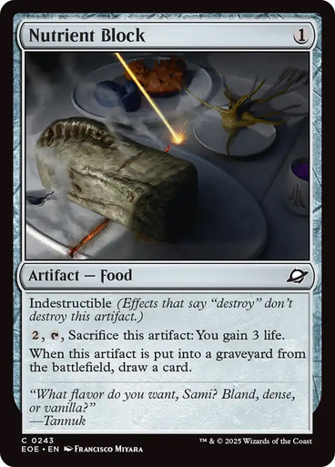 Nutrient Block、Magic: The Gathering、kayou