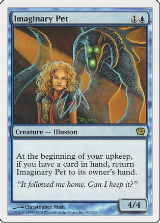Imaginary Pet (9ED-082) - 9th Edition、Wizards of the Coast、kayou