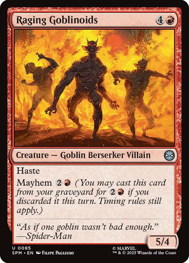 Raging Goblinoids、Magic: The Gathering、kayou