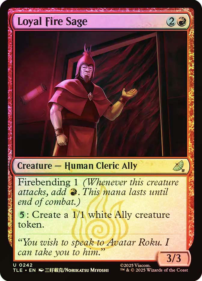 Loyal Fire Sage、Magic: The Gathering、kayou