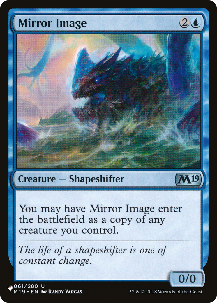 Mirror Image (LIST-061/280) - The List、Wizards of the Coast、kayou