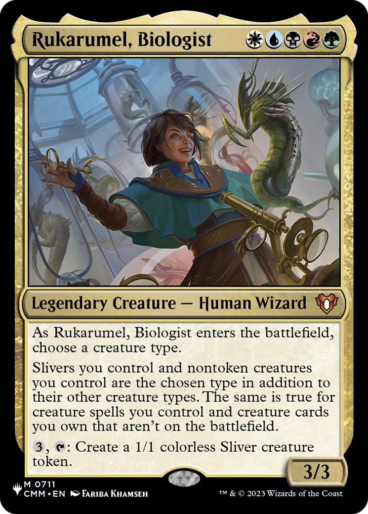 Rukarumel, Biologist (LIST-711) - The List、Wizards of the Coast、kayou