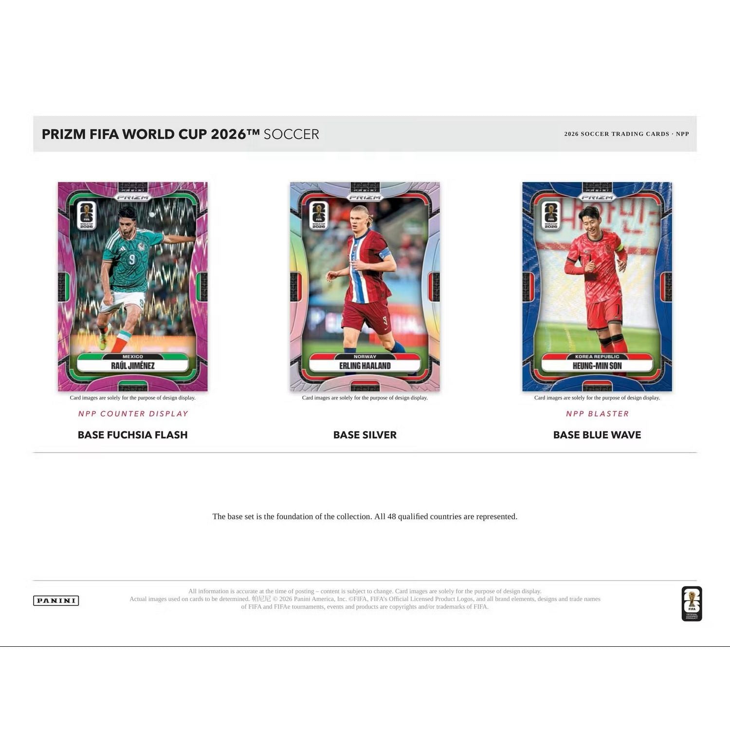 2026 Panini Prizm FIFA World Cup Soccer Blaster Box (Yellow, Purple, Blue & White Prizms!)、Panini、kayou