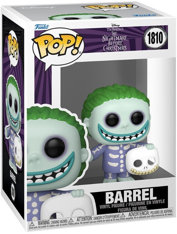 Funko The Nightmare Before Christmas POP! Disney Barrell Vinyl Figure #1810、ToyWiz、kayou