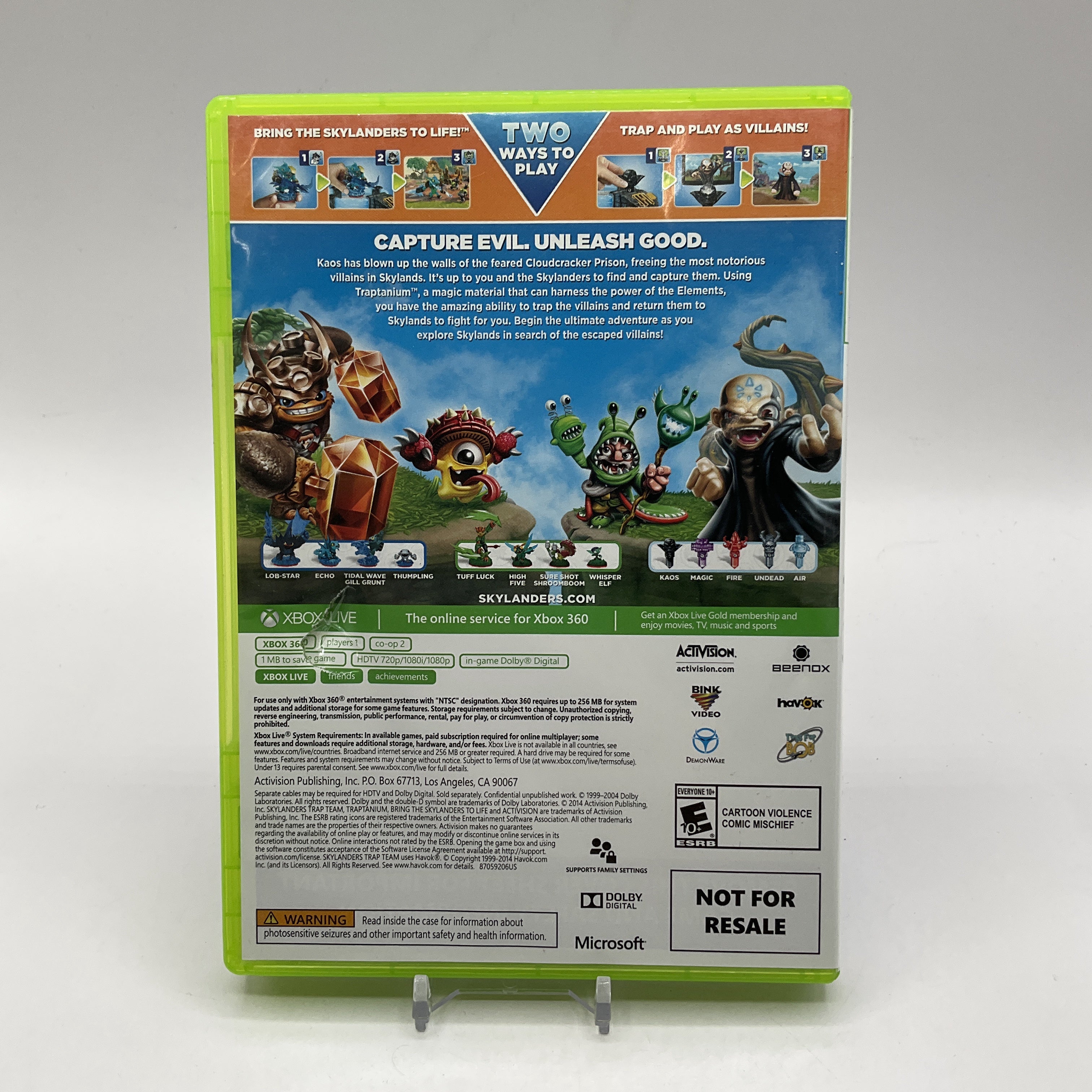 Skylanders: Trap Team Xbox 360 Used、Collector Store LLC - VG、kayou