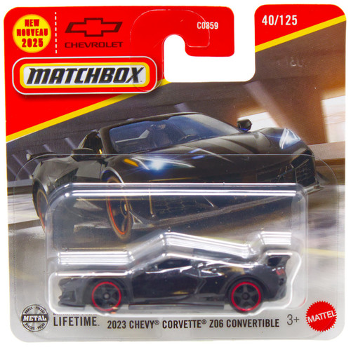 Matchbox '23 Chevy Corvette Z06 Convertible Diecast Car、ToyWiz、kayou