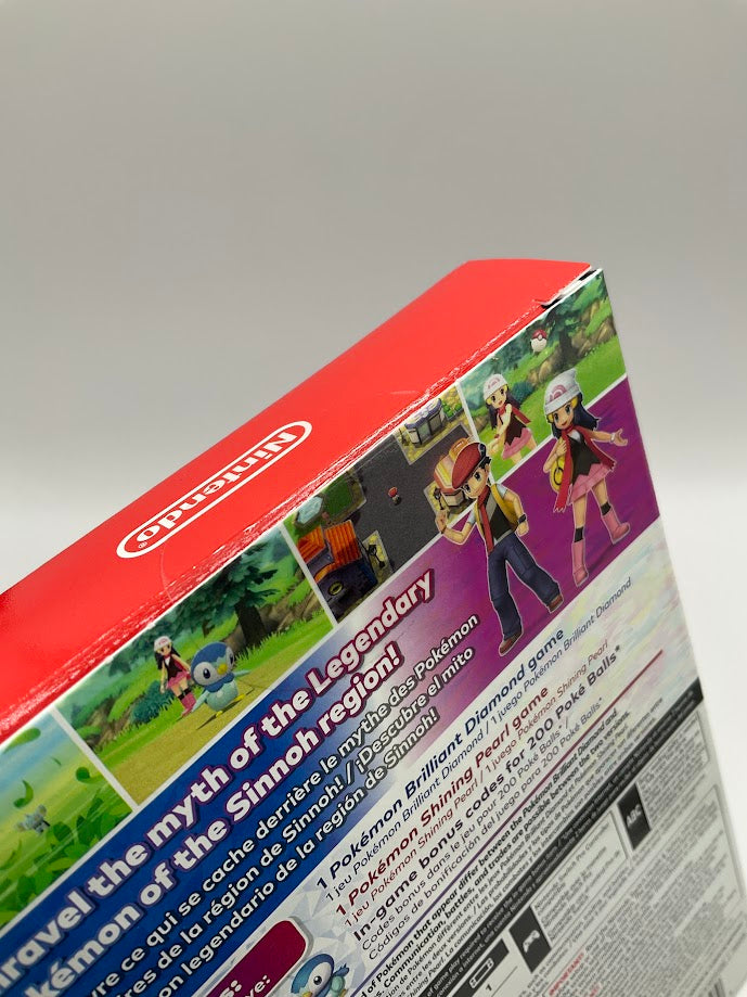 Pokemon Brilliant Diamond & Shining Pearl Double Pack Nintendo Switch Sealed、Collector Store LLC - VG、kayou
