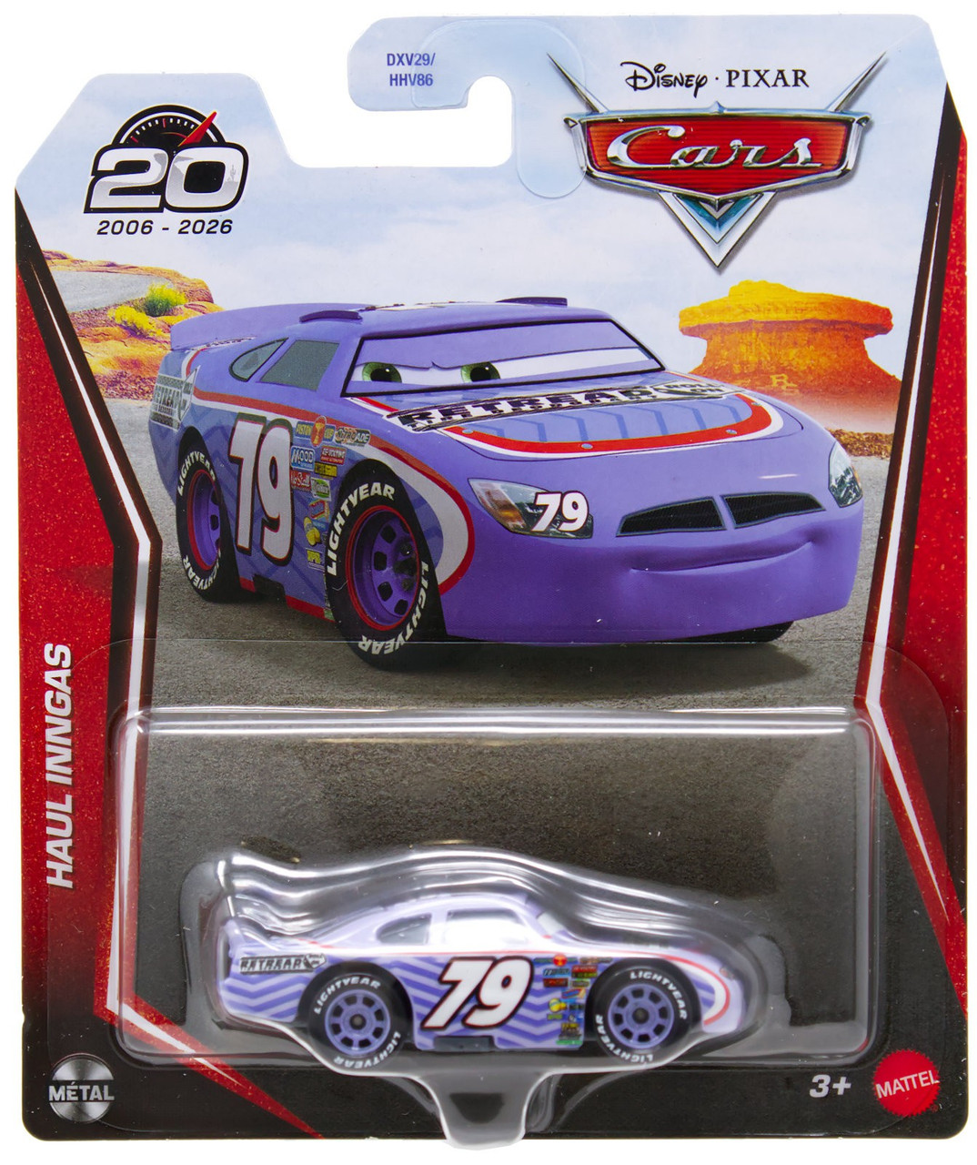 Disney / Pixar Cars 20th Anniversary Metal Haul Inngas Diecast Car、ToyWiz、kayou
